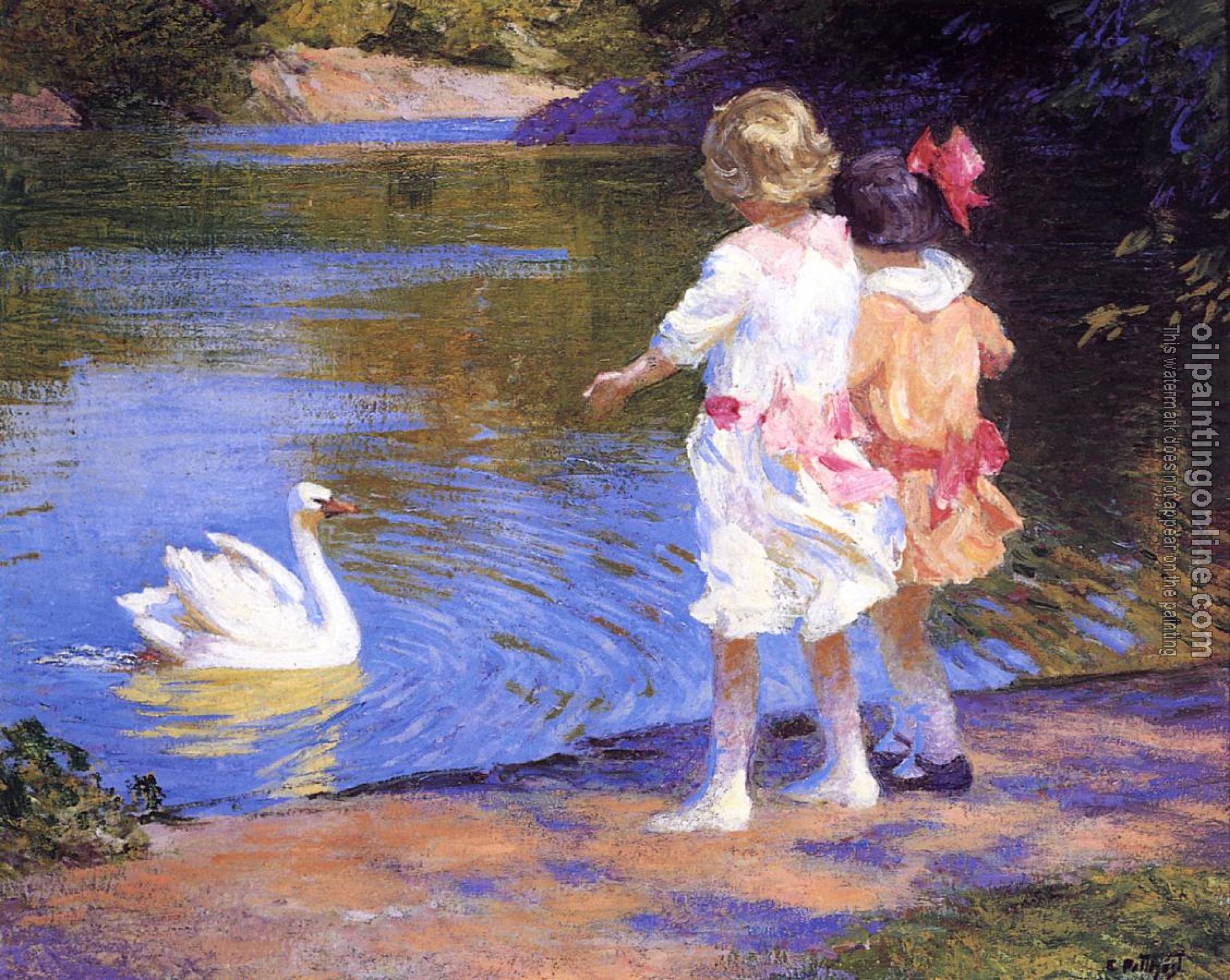 Potthast, Edward Henry - The Swan